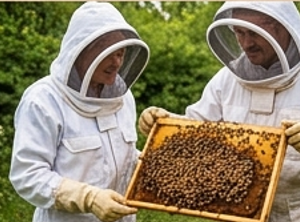 visite d'une ruche pour deux personnes le dimanche 3 mai 2026 de 10h00 à 11h00
