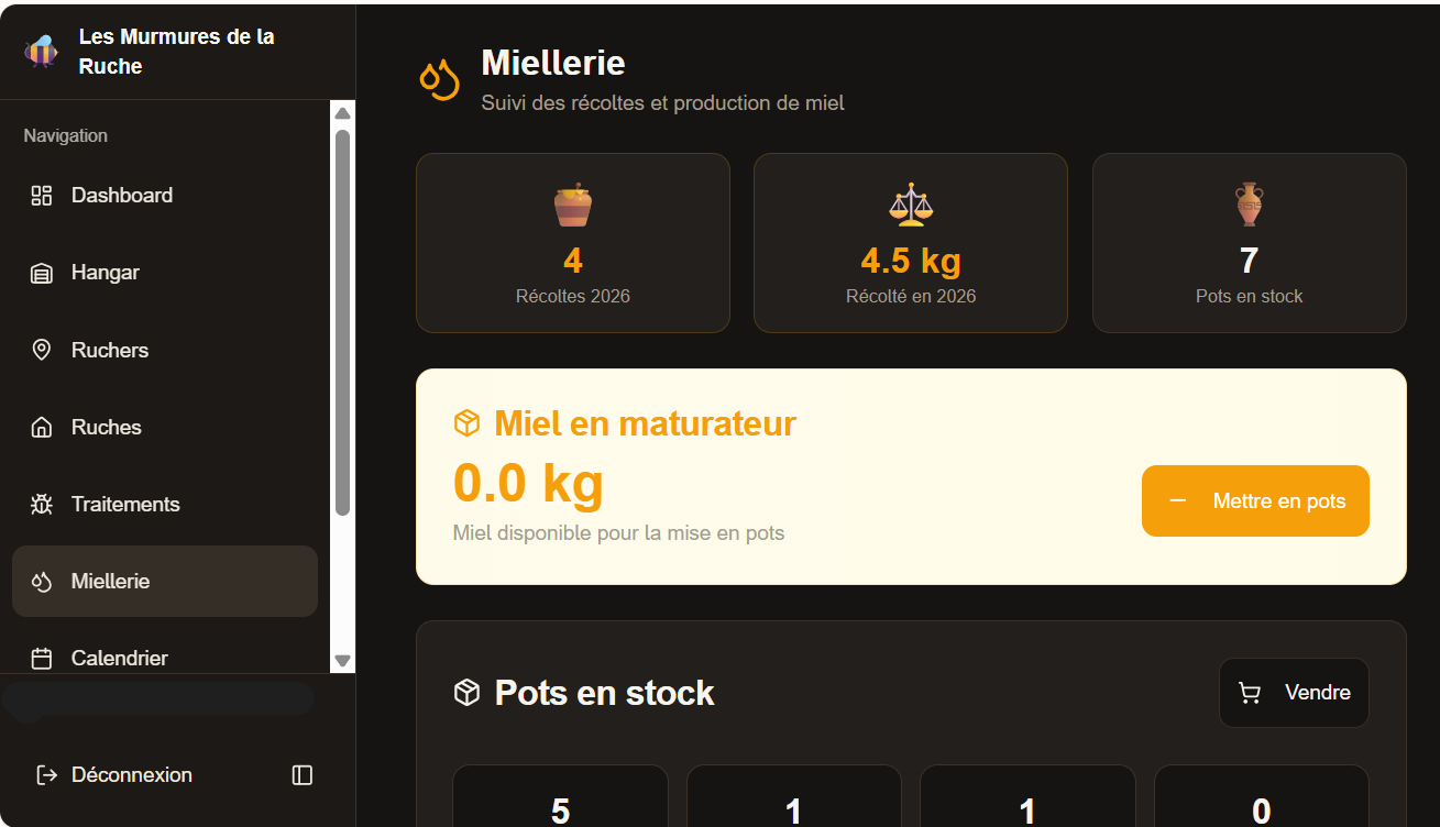 application de suivi apicole des murmures de la ruche application de suivi apicole des murmures de la ruche