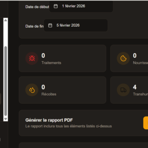 application de suivi apicole des murmures de la ruche